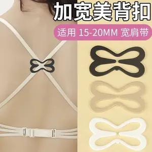 Underwear Shoulder Strap Anti-Slip Invisible Button Discreet Lift and Hide Bra Strap Clips