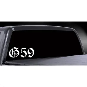 G59 Car Truck High Quality Vinyl Decal - Product Title Based on Provided Information