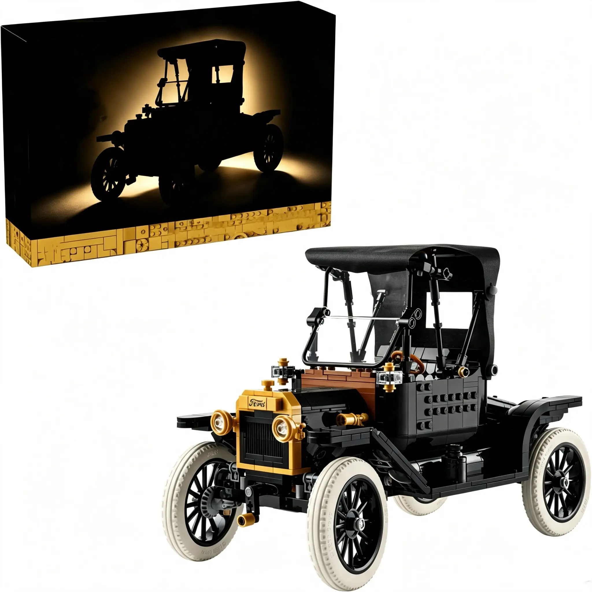 Building Sets for Adults, Ages 18+, Car Model for Display, Bedroom & Book Shelf Decor, 1060 Pieces, Gift for Men & Women
