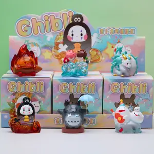 Ghibli Fairies Creative Blind Box, Variety Box, Cute Desktop Ornament, Perfect Gift for Friends, Random Selection, Elegant Small Present