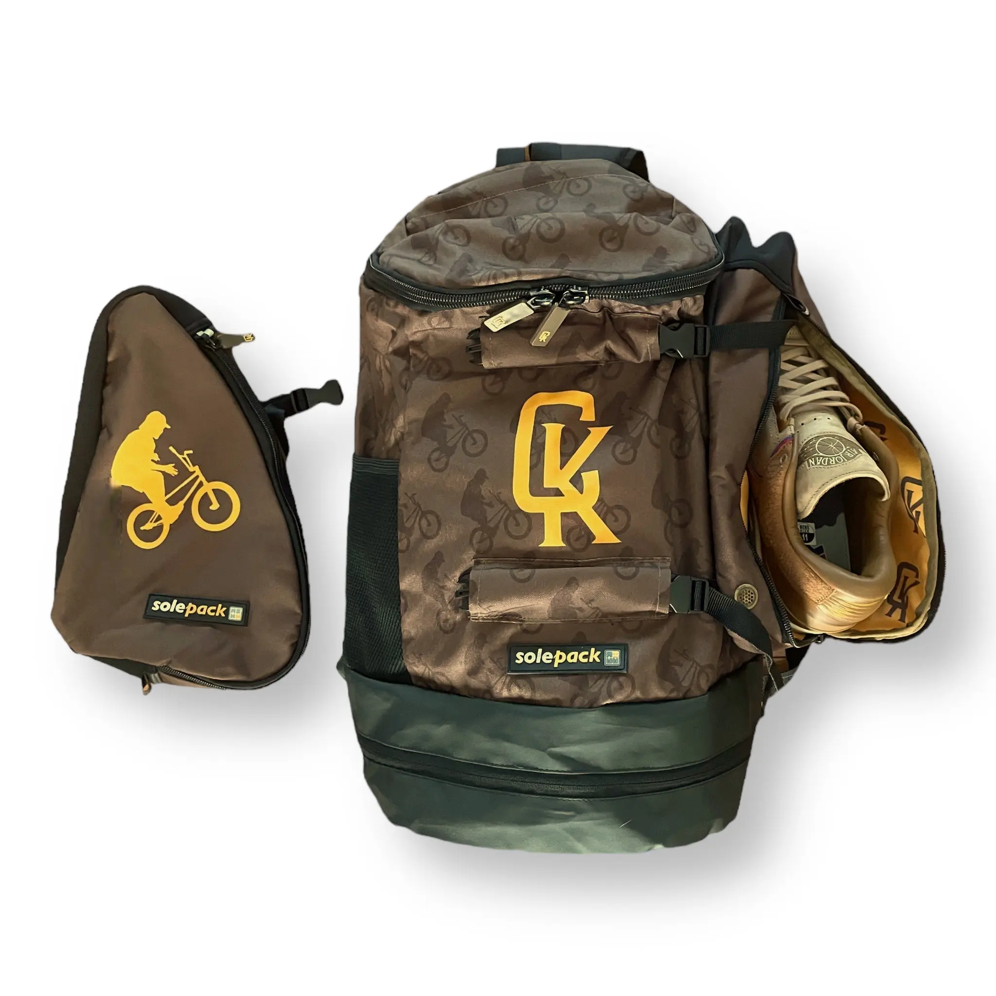 Chad Kerley x Solepack: The OMEGA backpack+ SP-1 shoe carrier