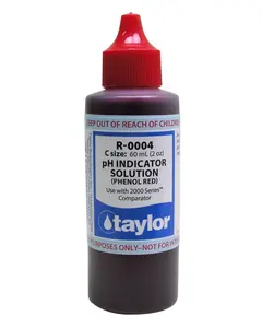 Taylor Technologies Genuine R-0004-C #4 pH Indicator Reagent 2 oz Pool Spa
