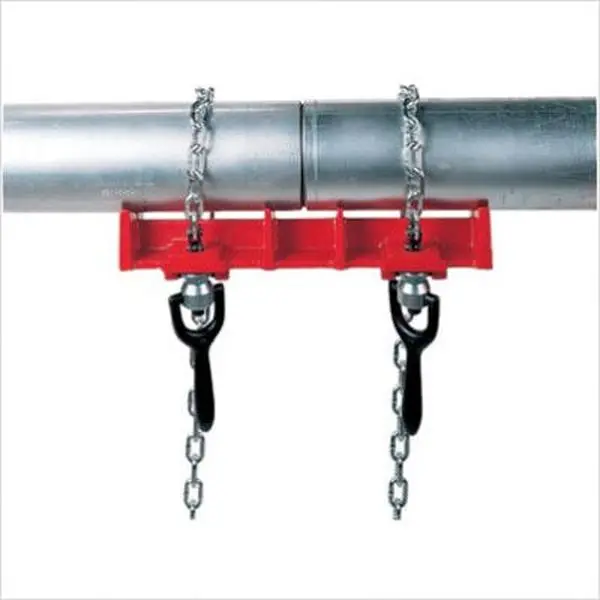 Ridgid 461 Straight Welding Visor with 1/2"-8" Cast Iron Chain Screws, Pins, Machined Swivel Nuts - Heat, Strain & Tacking Warpage Resistant, Ideal for Pipe Range Welding Projects (Tools & Hardware Accessory, Trouble-Free Assembly)