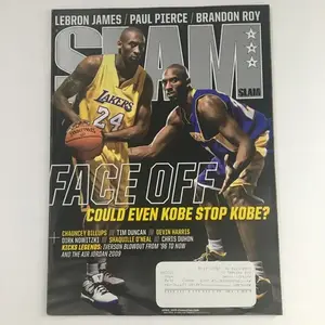 Slam Magazine Poster Print April 2009 Kobe Bryant, LeBron James Cavaliers, w Poster