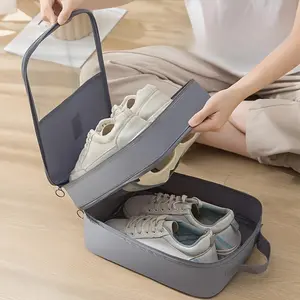 2-In-1 Travel Shoe Storage Bag, Travel Home Organizer, Hanging Organizer Box, Large Capacity, Multi-Functional, Durable Polyester, Travel Organization Pouch