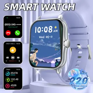 Smartwatch with Wireless Calling & Weather Alerts, 100+ Sports Mode , Customizable Wallpaper,Compatible IOS & Android Watch For Men Women, Multifunctional Smart Watch, Colorful Straps for Personalized Style. Wearable
