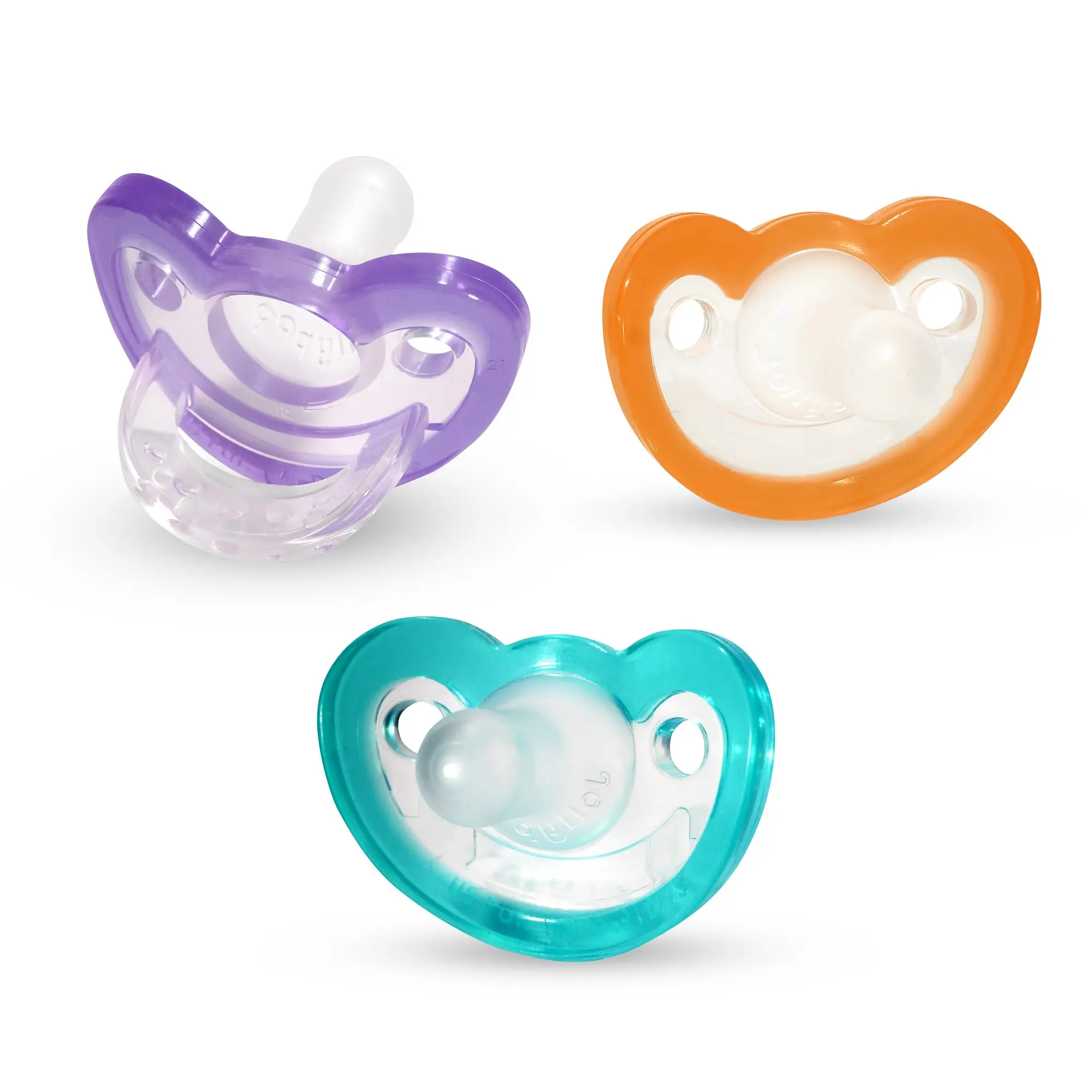 RaZbaby Jollypop Pacifier for Newborns & Up, USA Made, Natural Shaped Orthodontic Binky, Lovingly Shared in NICUs & Hospitals Worldwide, Medical-Grade