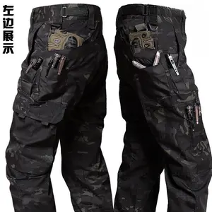 2025 Outdoor Tactical Wear resistant Function Waterproof Work Pants with Multiple Pockets Spring Autumn Men's and Women's New Style