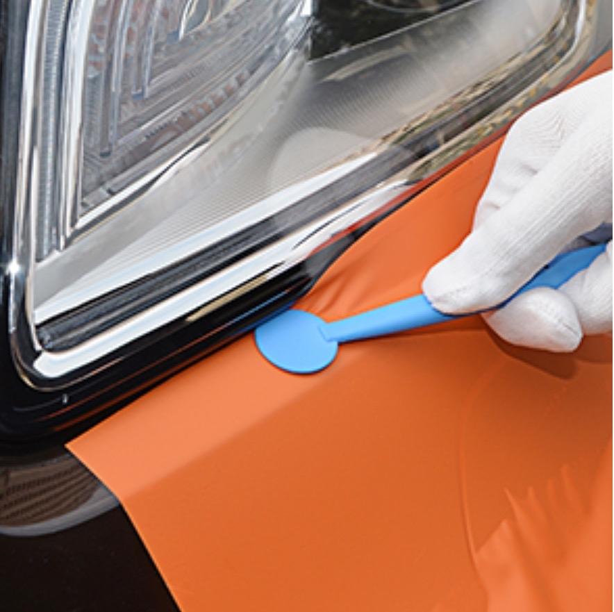 Car Auto SUV Jerp Van Vinyl Wrap Tool Kit 7 in 1 Flexible Magnetic Micro Stick Squeegee Curves Slot Tint Tool Kit with 14 Working Angles Fit for Installing All Contour Vehicle Wraps & Auto Stickers Decals