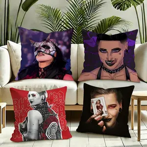 R-Rhea Ripley Cushion Cover Plush Reversible Pillow Cover: Perfect for Car Rides, Sofa Lounging, Bedroom Relaxation & More A Thoughtful Gift for Loved Ones!