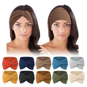 10PCS Women's Headbands, Wide Hairbands, Women's Headbands Large, Sports & Fitness Stretch Big Hair Bands,summerwins