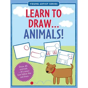 Learn to Draw Animals! (Young Artist Series) Paperback – Coloring Book, December 31, 2015