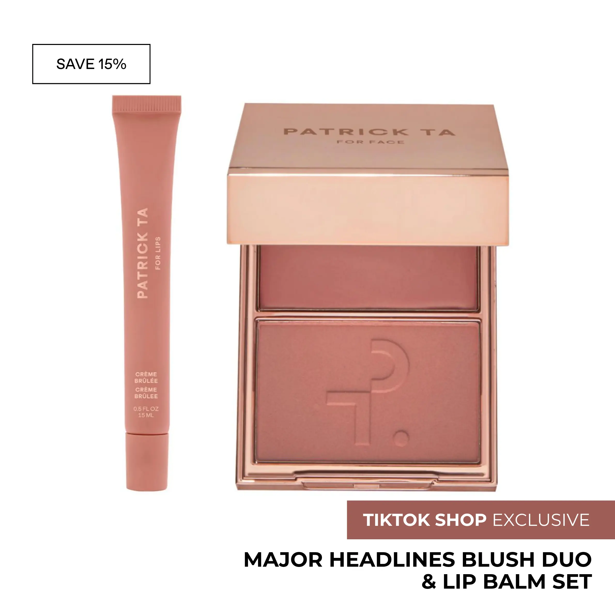 Major Headlines Blush Duo & Lip Balm Set