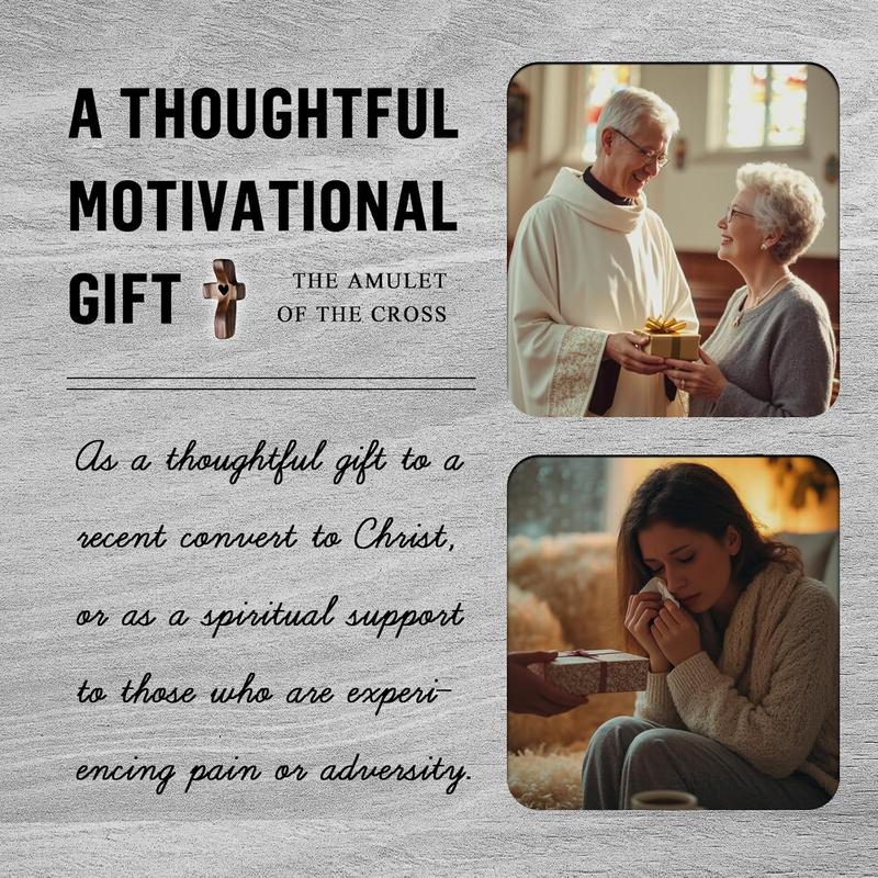 Handmade (3/6/10/20) Pcs Pocket Wooden Cross Fidget | Wooden Cross My Heart - Religious Ornaments Gift for Children and Adults, Rustic Style Decor Pocket Olive Worpo Cross Set for Christian Faith, Baptism, Prayer