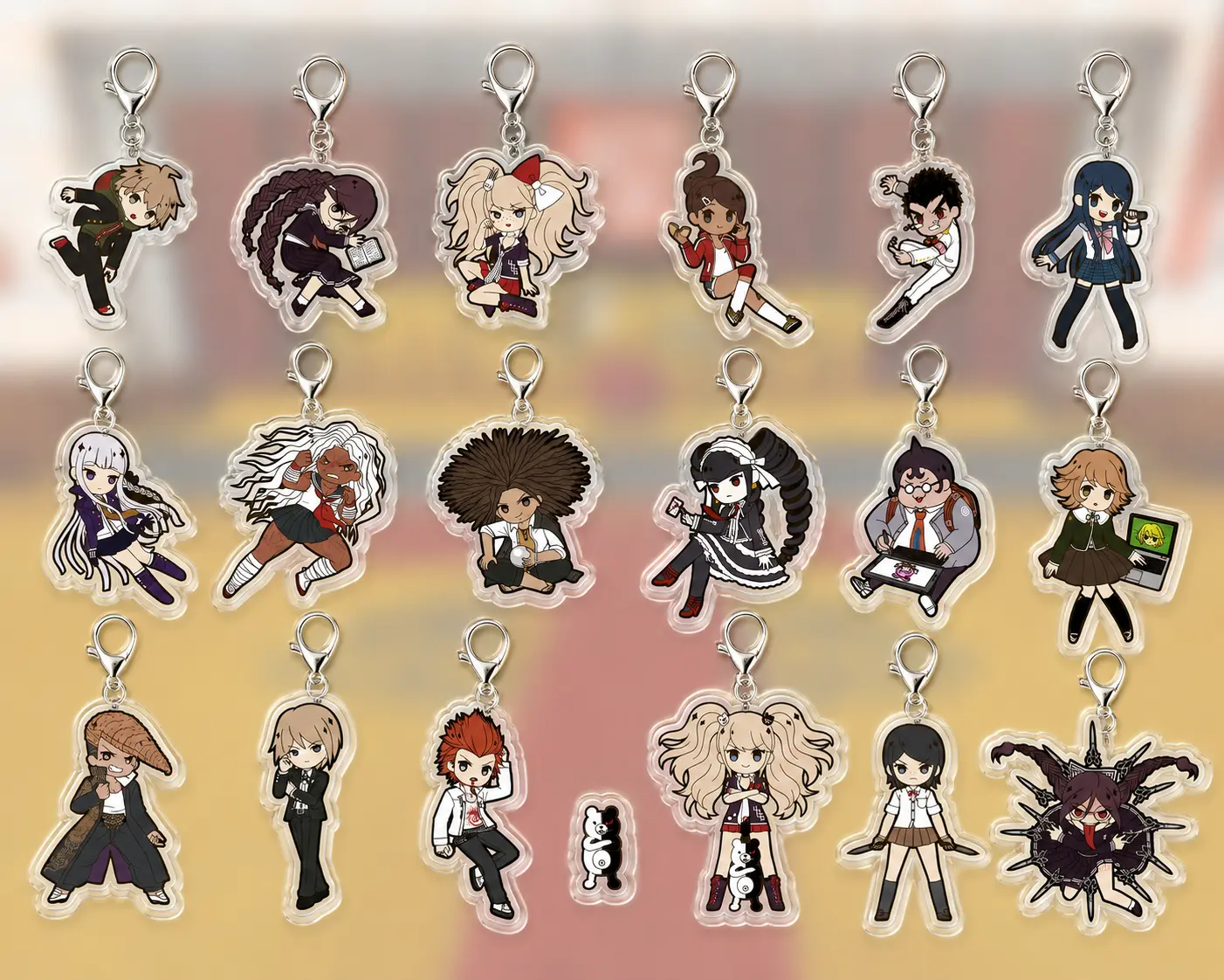 Danganronpa Acrylic Keychain, Great For Daily Use Or As Thoughtful Little Gifts For Your Friends And Yourself, Halloween gifts