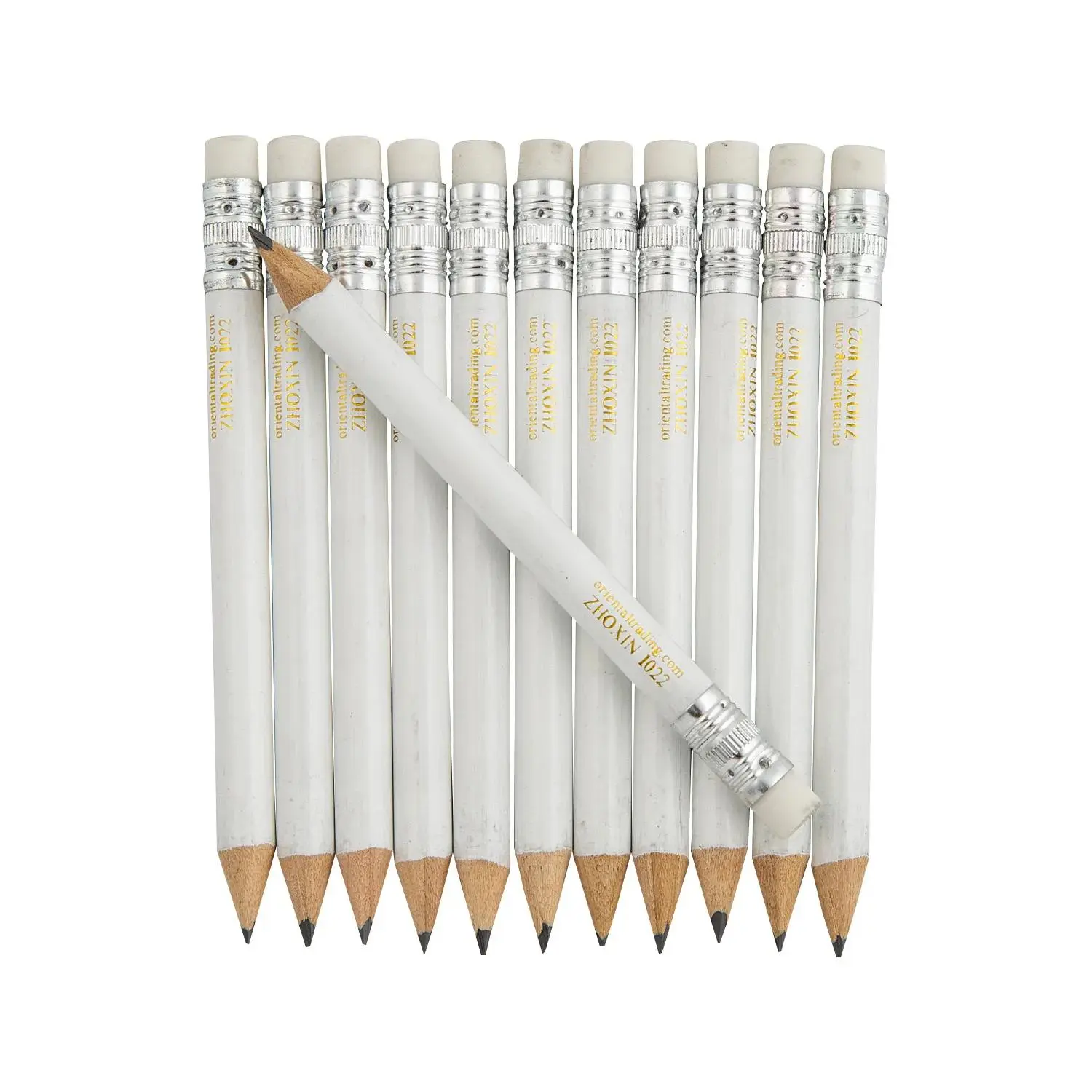 Fun Express Mini Pencils White - 24 Pc