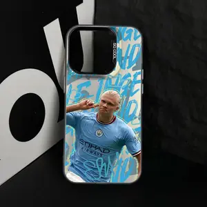 Football Club Haalands Phone Case Casing Suitable for iPhone 17 16e 16 15 14 13 12 11 Mini Pro Max Air X XR XSMAX 8 7 Plus Anti Fall Matte Back Cover