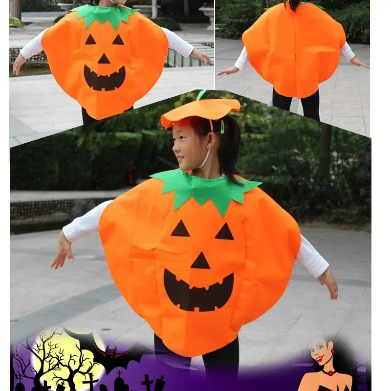Hot Halloween Gift for Adult and Kid Pumpkin Grament Costume Clothing Bag Hat Set Hallowmas Party Supply Christmas Birthday Christmas Gift 2025