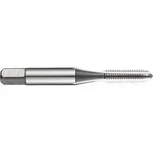 Dormer Pramet 2-Piece High Speed Steel Tap Set, 1/8-28 BSPP, 3-Flute, Plug & Taper, Bright Finish, 2.4822" OAL, 6H Fit Class, Right Hand