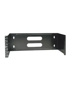 Tripp Lite TRL-N060-004 4U Smooth Glossy Steel Metal Hinged Wall-Mount Patch Panel Bracket, Easy Installation