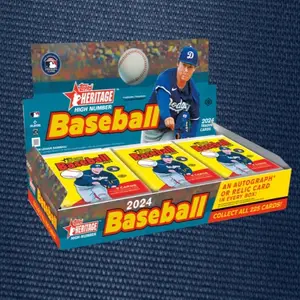 12 (TWELVE) HALF BOX - 2024 TOPPS HERITAGE HIGH NUMBER
