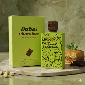 Dubai Chocolate Pistachio Kunafa EDP 100ml Unisex Cologne Perfume Natural Spray 3.4 fl oz