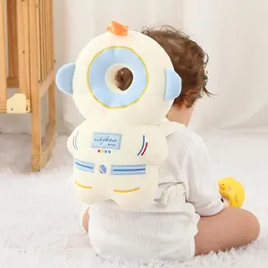 Baby Head Protector Backpack - Soft & Lightweight Head Protection Pillow for Bebe Walking and Crawling Astronaut