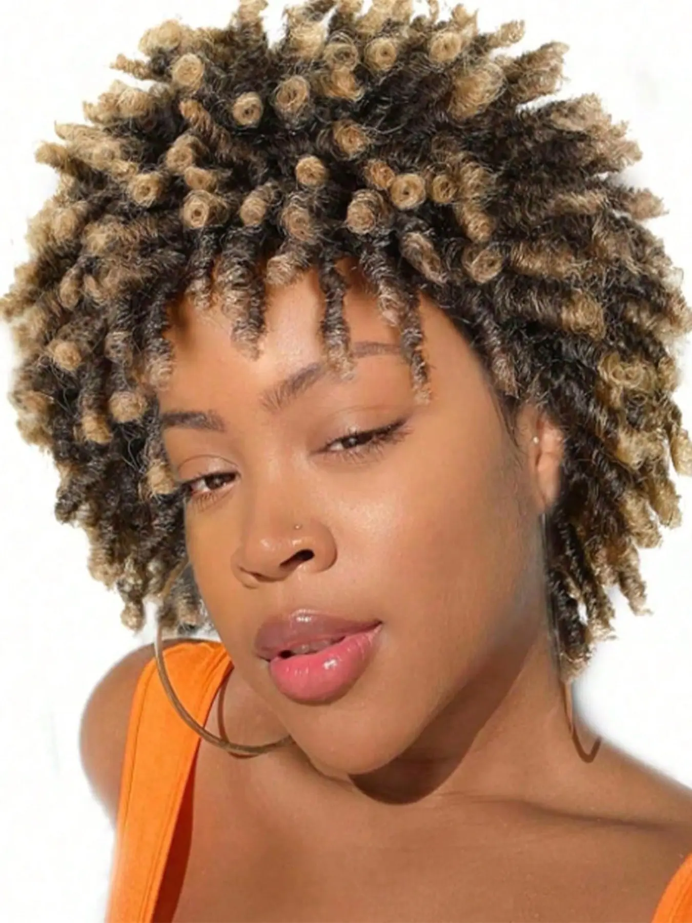 Short Dreadlock Wig For Women And Men Afro Faux Locs Dreads Wig Heat Resistant Short Braided Wigs For Women Synthetic Hair Wigs