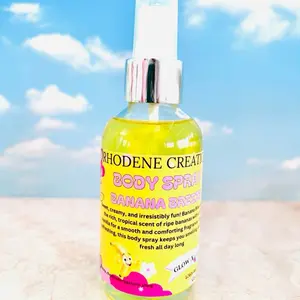 Rhodene Creator Banana Breeze Body Spray - Refreshing Spray for a Fresh Start, 120ml