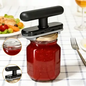 Multifunctional bottle and can opener, manual tool with adjustable easy-grip handle, made of durable ABS material, requires no electricity, ideal for parties and daily use, and a perfect gift for sports enthusiasts.