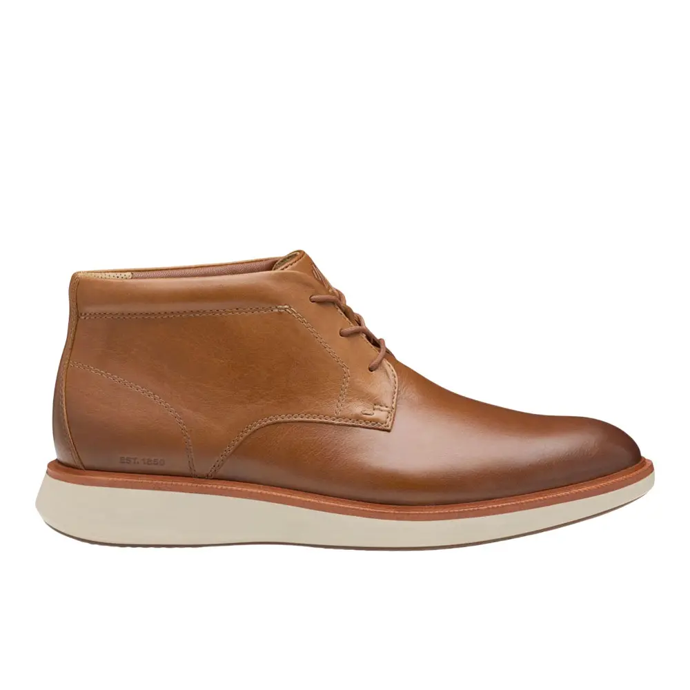 Johnston & Murphy Mens Xc+ Parker Round Toe Chukka Casual Boots Ankle - Brown