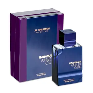 AL HARAMAIN Amber Oud - Dubai Night - Cologne for Men and Women - Bergamot, Tonka Bean Fragrances - Long Lasting Perfume for Men and Women - 2.0 oz
