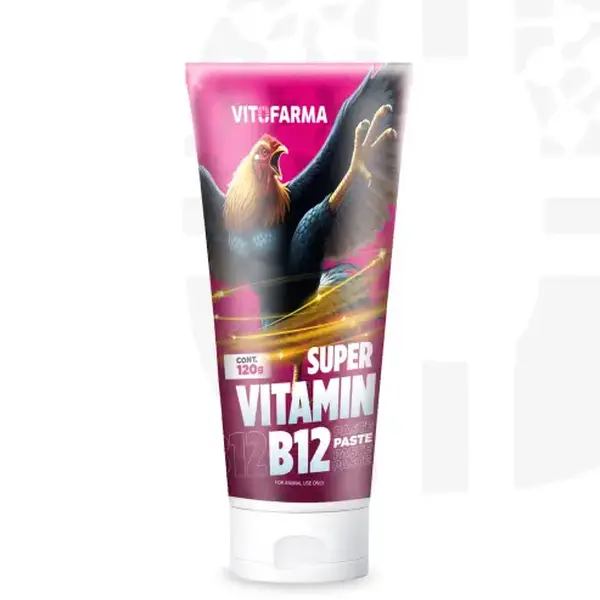 Super Vitamin B12 120g – Vitamin B12 Poultry Supplement for Chickens & Roosters – Daily Wellness Support