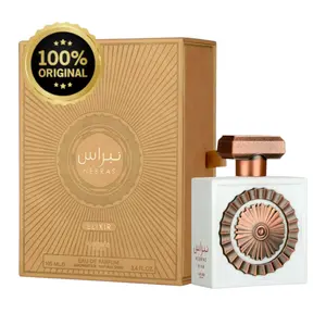 Lattafa Pride Nebras Elixir Eau de Parfum (EDP) 100ml (3-3.9 fl oz) Alcohol-Based Spray - Long-Lasting, Sweet-Spicy Wood Unisex Fragrance, Single Item