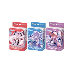Hololive Official Card Game Quintet Spectrum Starter Deck (Red Nakiri Ayame, Blue Nekomata Okayu, Purple Yuzuki Choco)