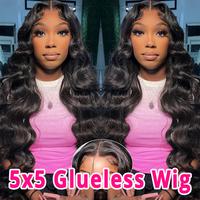 180%-5x5 Glueless Wig