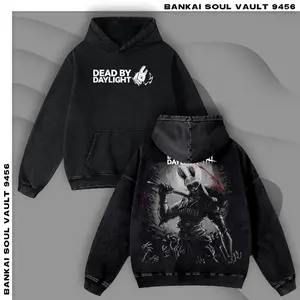 The Huntress Dead By Daylight Hoodie, Masked Hunter Game Shirt, Vintage Bootleg Inspired Wash Tee, Retro Graphic Unisex Sweatshirt, Dark Aesthetic Tee, T-Shirt