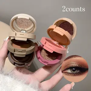 Two-Pack Powdered Product, Non-Flammable Aerosol, Single Unit Packaging, Ideal for Home Use, Safety Certified, No Harmful Substances, Shimmer Pigment Palette