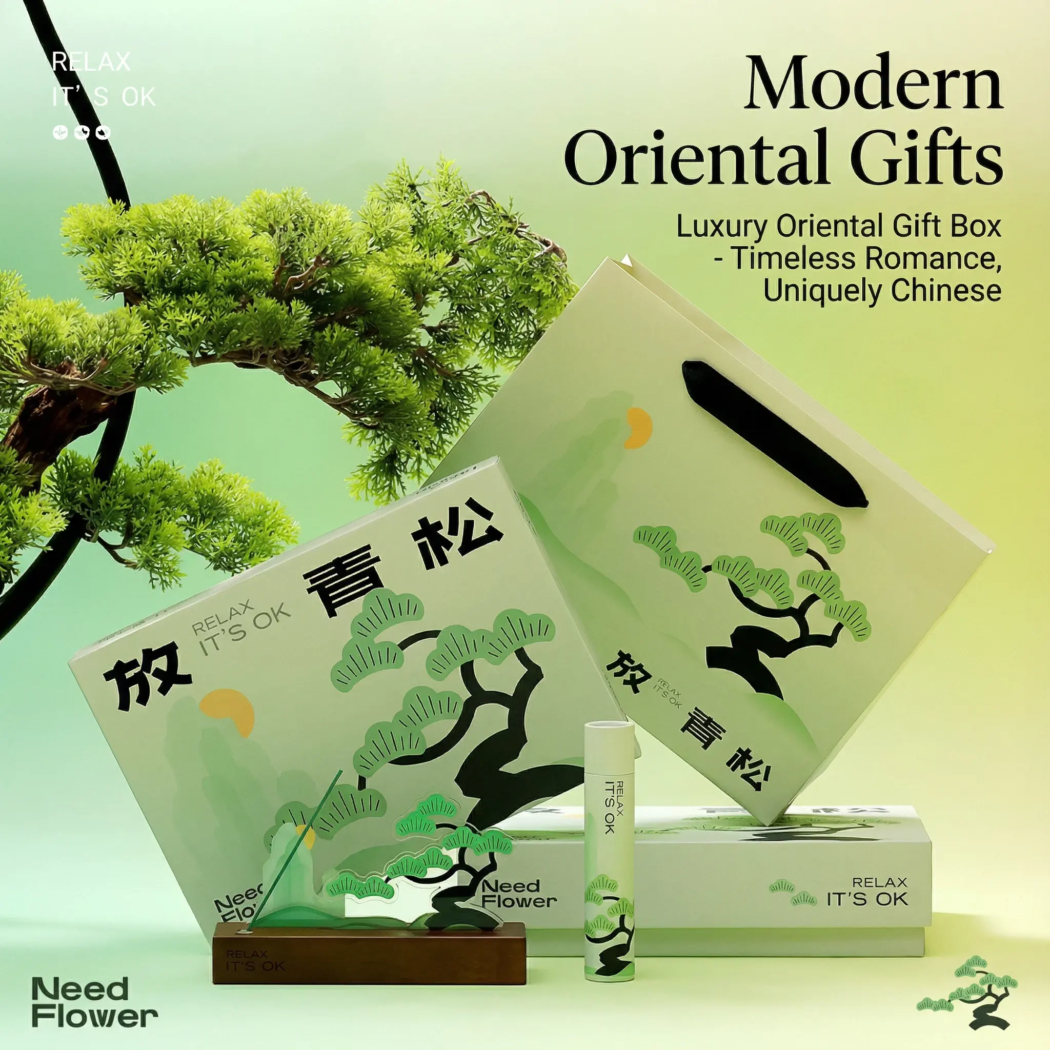Oriental Aesthetics "Relax & Unwind" Aromatherapy Gift Set | Calming Self-Care Gift for Stress Relief #AromatherapyGiftSet #SelfCareEssentials #StressReliefGifts #OrientalAesthetics #RelaxationKit