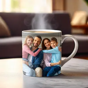 Personalized Photo Mug, 11oz Coffee Cup, Custom Photo Collage Mug, Gift for Grandma, Anniversary Gift, Mother's Day Gifts