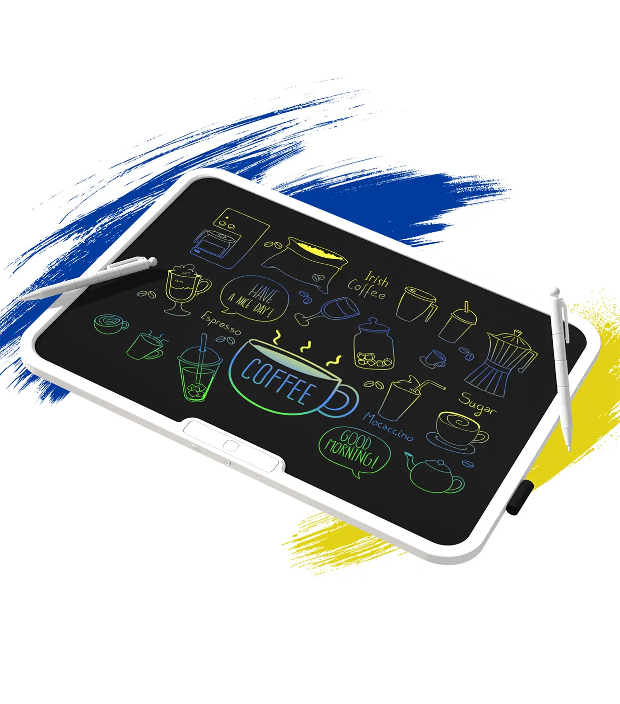 Kids' Graphics Drawing Tablet - 8.5in Large Erasable Color LCD Writing Board, Battery-Included Quiet Educational Creative Toy, Travel-Ready for Studying at Home, Thanksgiving, Easter