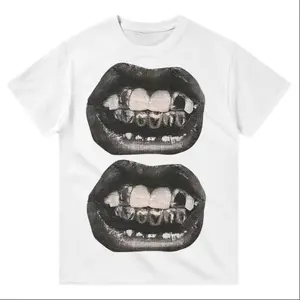Double Grillz t shirt gift for men and women Menswear Top Underwear Tshirt Underwear Tshirt Cotton Streetwear Tropical Crewneck Shortsleeve graphic tee