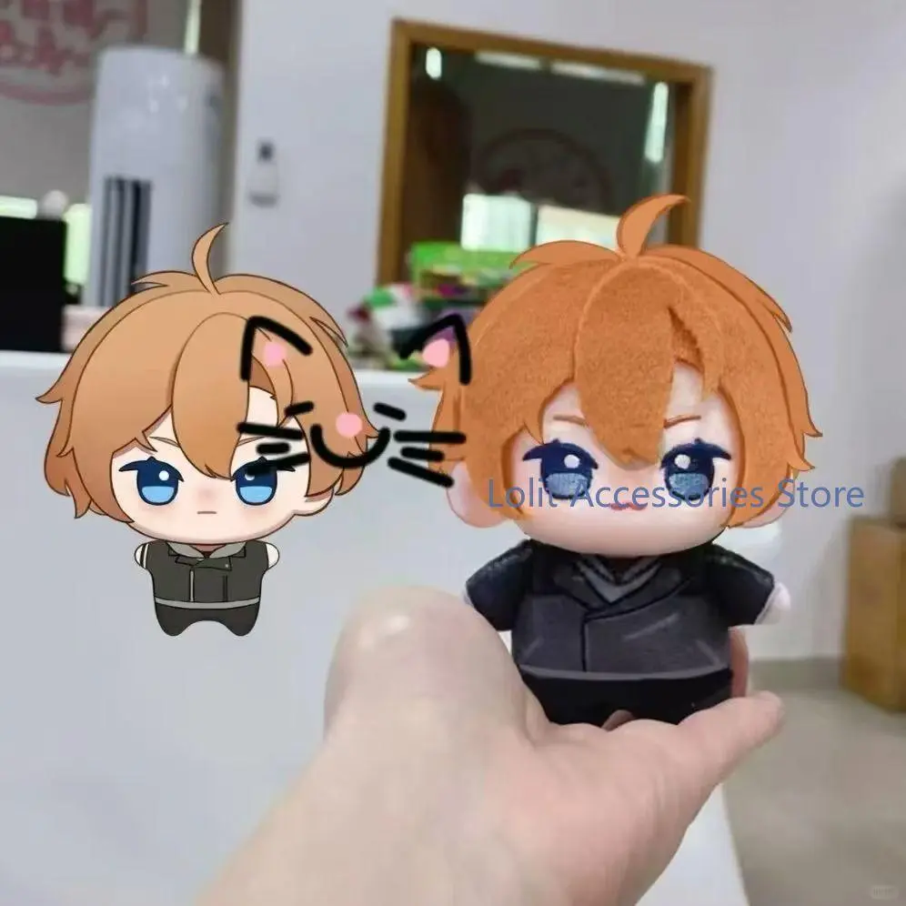 Anime Nakahara Chuuya Dazai Osamu Nakajima Atsushi Soft Body Cotton Padding 10CM Plushie Pendant Backpack Keychain Birthday Gift