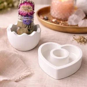 Handmade Eco-Friendly Resin Candle Holder for Candelabra Candles Kitchen Utensils