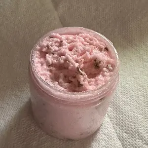 Rose sugar scrub Organic Silicone Free Hydrating