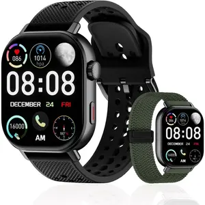 Watch with 2 Bands: Step & Calorie Counter,  &  Sensor, GPS Running, Swimming, Walking,  , ,  ,  & Call Alert Men Women iOS/Android