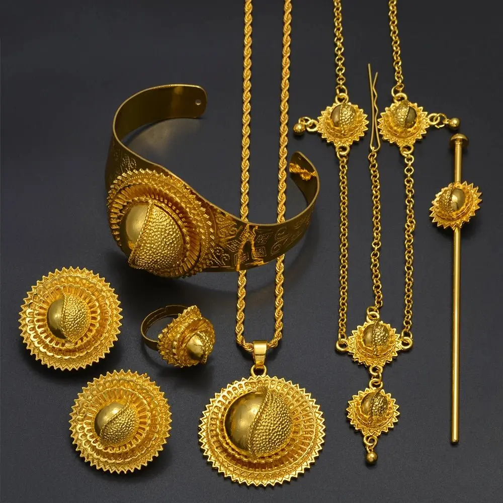 Complete Eritrean & Ethiopian Jewelry Set | Exquisite