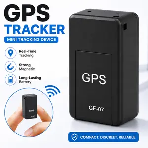 GF07 Magnetic Mini GPS Tracker for Real-Time Asset Tracking -Anti-Lost Device for Cars, Kids & Pets