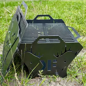 “KF" Collapsible BBQ