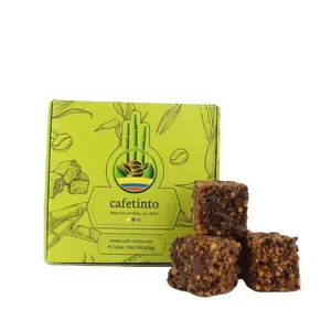 Cafetinto Organic Instant Coffee Cubes 9 Pieces | Colombian Coffee & All Natural Panela Coffee Cubes | Naturally Sourced | Provides Natural Nutrients, Vitamins & Minerals